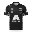Nascar Hendrick Motorsport Axalta Team Kit Polo Shirt - Caviar Black Polos Hendrick Motorsport 