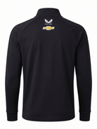 Nascar Hendrick Motorsport Men's Team 1/4 Zip Midlayer - Caviar Black Sweatshirt Hendrick Motorsport 