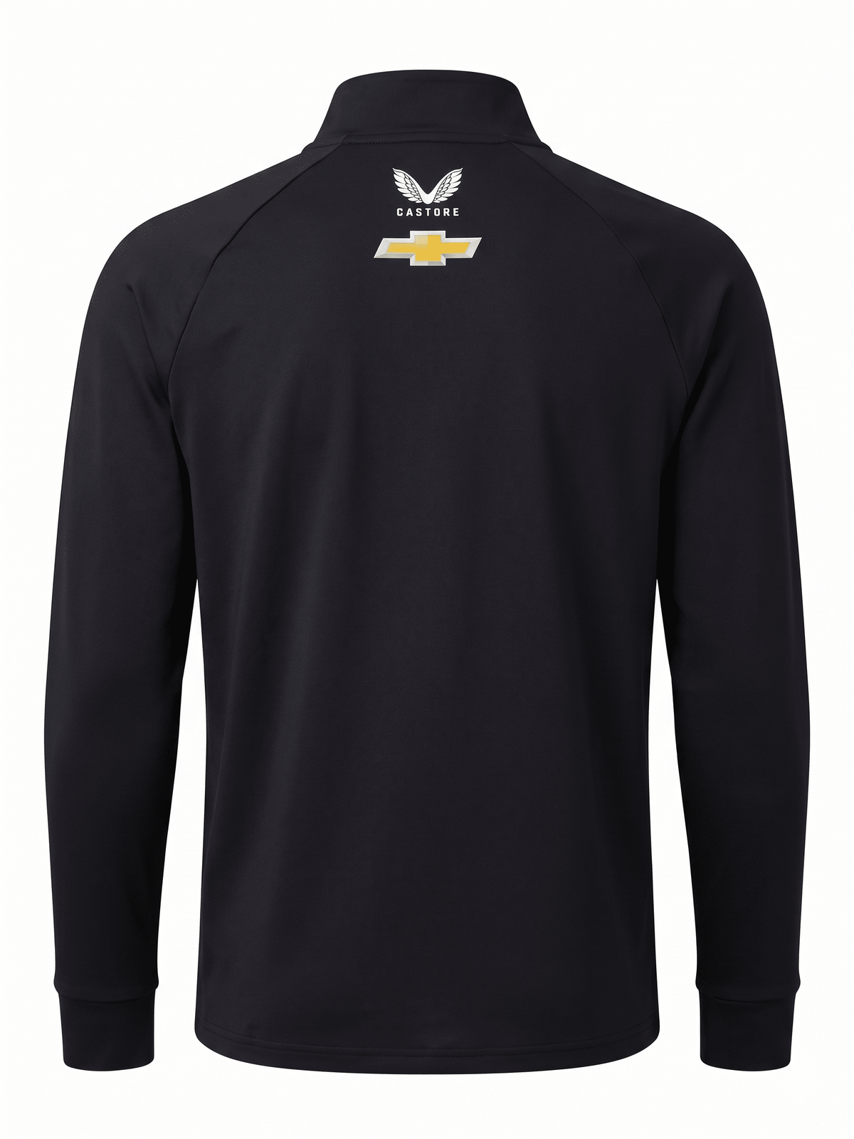 Nascar Hendrick Motorsport Men's Team 1/4 Zip Midlayer - Caviar Black Sweatshirt Hendrick Motorsport 