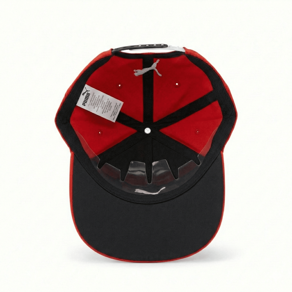 Formula 1 Tech Collection F1 Logo Baseball Hat- Black/Red/White Hats Formula 1 