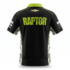 Nascar Hendrick Motorsport Raptor Team Kit Polo Shirt - Caviar Black Polos Hendrick Motorsport 