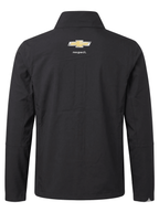 Nascar Spire Motorsport Men's Team Rain Jacket - Caviar Black Jackets Spire Motorsports 