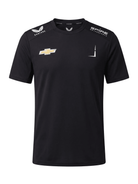 Nascar Spire Motorsport Men's Team Performance T-Shirt - Caviar Black T-shirts Spire Motorsports 
