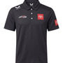 Joe Gibbs Racing Men's Team Executive Polo - Caviar Black Polos Joe Gibbs Racing 