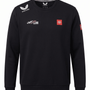 Joe Gibbs Racing Men's Team Crewneck Sweatshirt - Caviar Black Sweatshirt Joe Gibbs Racing 