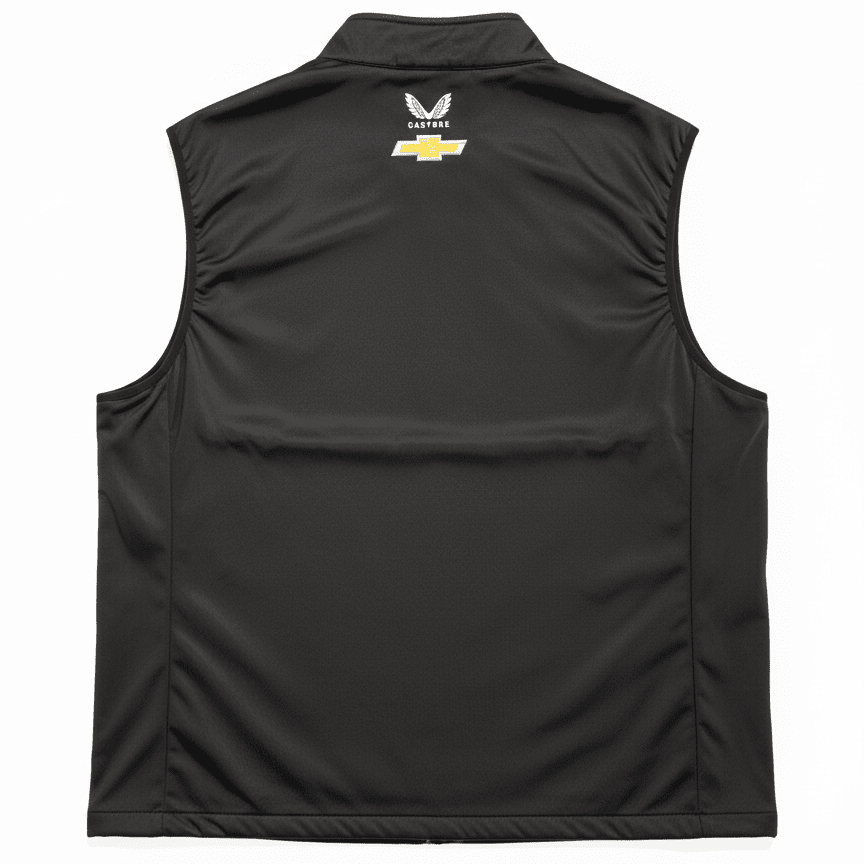 NASCAR Hendrick Motorsport Team Softshell Vest - Black Vest Hendrick Motorsport 