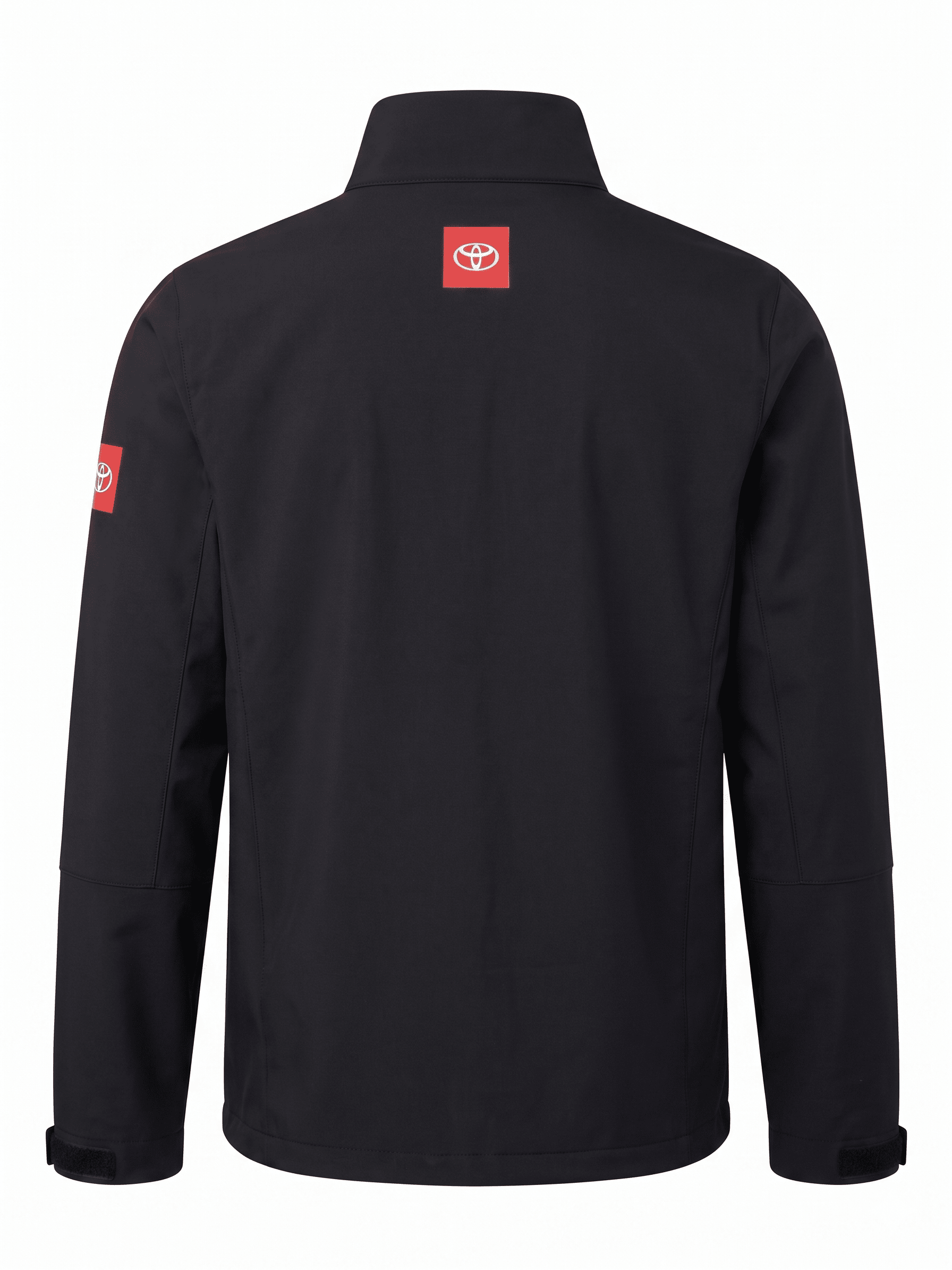 Joe Gibbs Racing Men's Team Rain Jacket - Caviar Black Jackets Joe Gibbs Racing 
