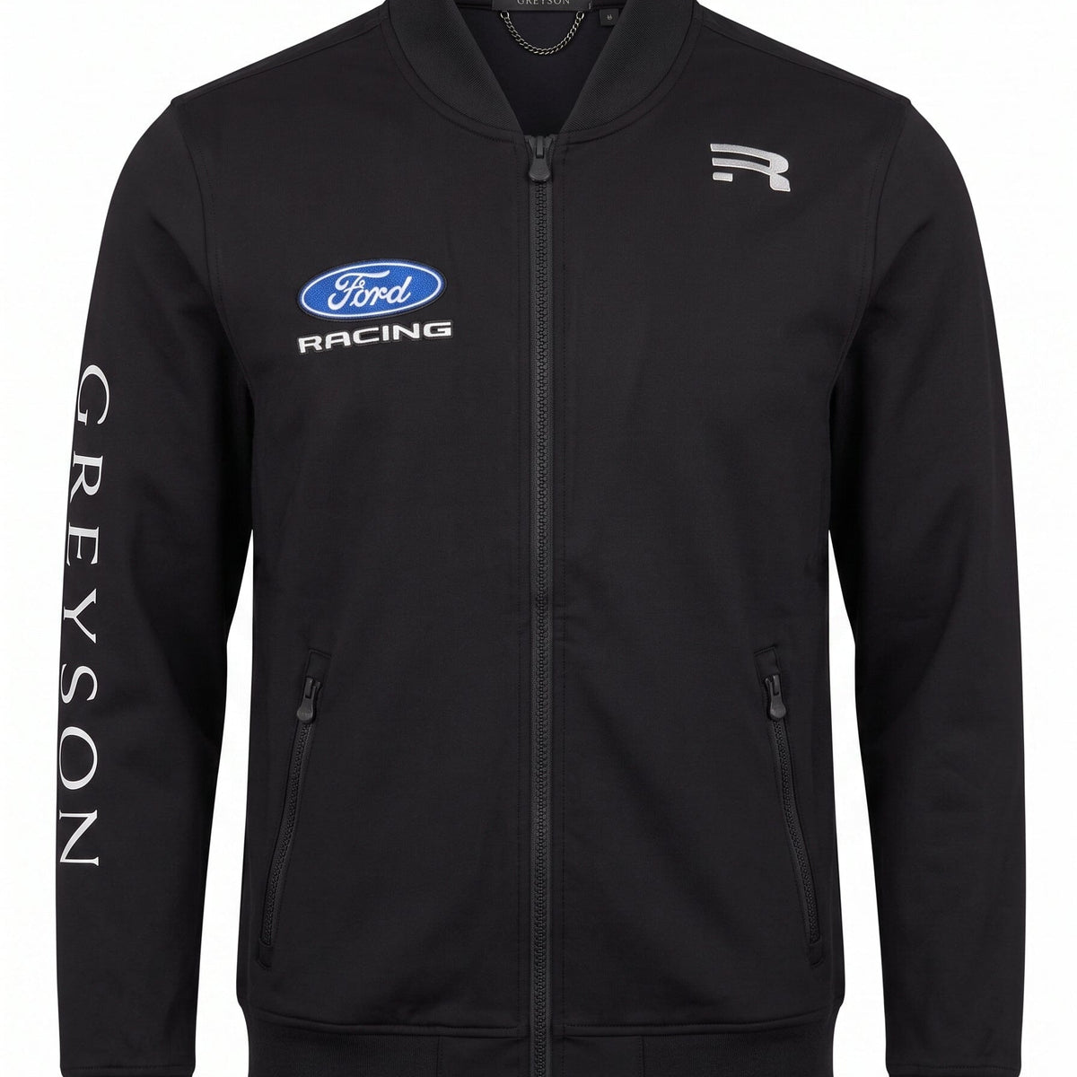 Ford Racing Le Mans x Greyson Men's Sequoia Bomber Jacket - Black - Of ...