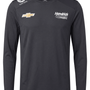 Nascar Hendrick Motorsport Men's Team Long Sleeve Performance T-Shirt - Caviar Black T-shirts Hendrick Motorsport 