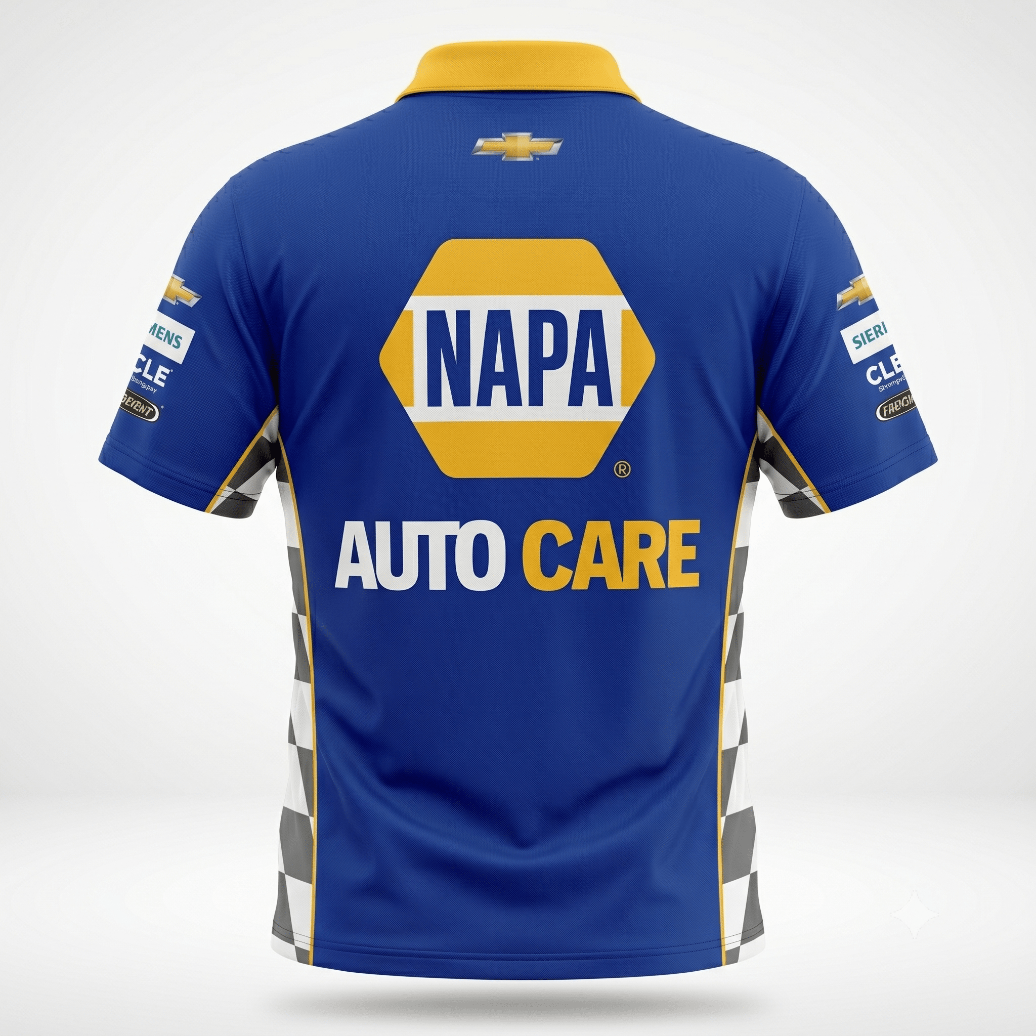 Nascar Hendrick Motorsport Napa Team Kit Polo Shirt - Navy Polos Hendrick Motorsport 