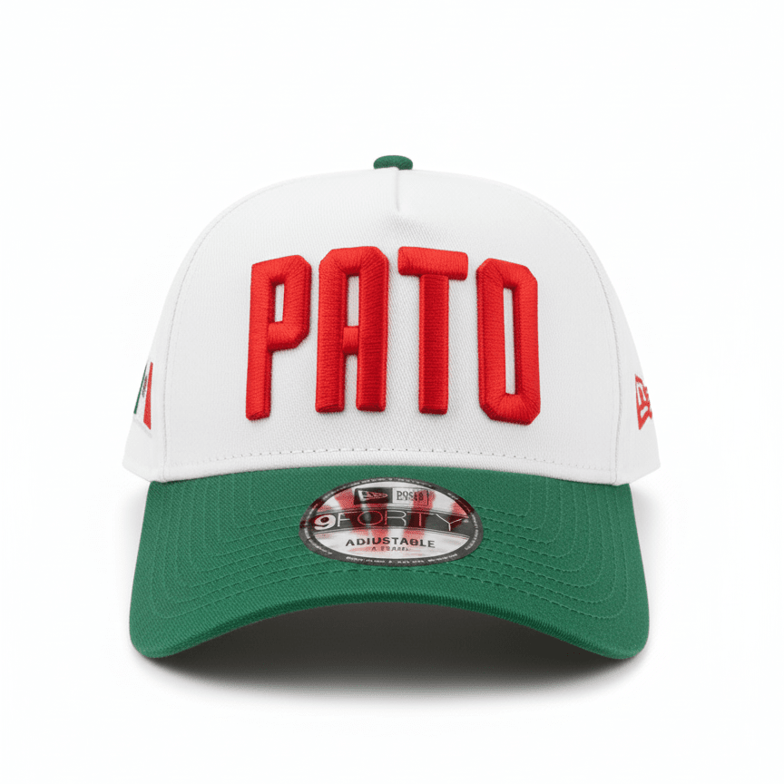 McLaren Racing Indy Pato O'Ward SE Mexico New Era 9Forty Hat - White Hats McLaren Indy 