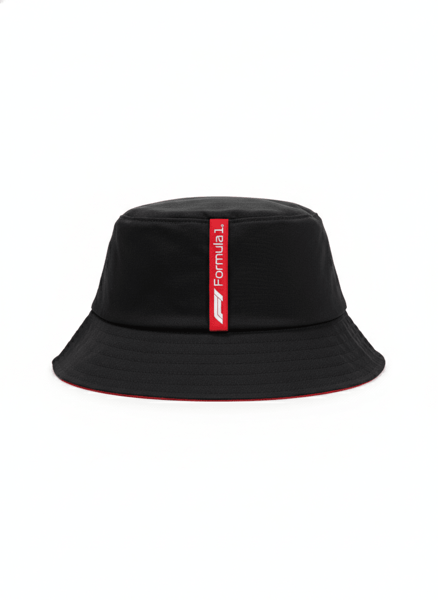 Formula 1 Tech Collection F1 Bucket Hat - Black Hats Formula 1 
