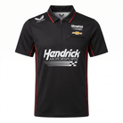 NASCAR Hendrick Motorsport Polo Shirt - Black Polos Hendrick Motorsport 
