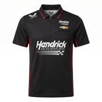 NASCAR Hendrick Motorsport Polo Shirt - Black Polos Hendrick Motorsport 