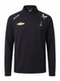 Nascar Spire Motorsport Men's Team 1/4 Zip Pullover - Caviar Black Sweatshirt Spire Motorsports 