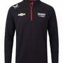 Nascar Hendrick Motorsport Men's Team 1/4 Zip Midlayer - Caviar Black Sweatshirt Hendrick Motorsport 