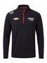 Nascar Hendrick Motorsport Men's Team 1/4 Zip Midlayer - Caviar Black Sweatshirt Hendrick Motorsport 