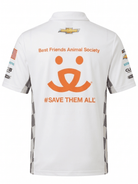 Nascar Hendrick Motorsport Save Them All Ally Polo Shirt - Brilliant White Polos Hendrick Motorsport 