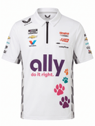 Nascar Hendrick Motorsport Save Them All Ally Polo Shirt - Brilliant White Polos Hendrick Motorsport 
