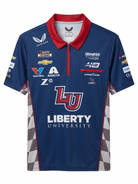 Nascar Hendrick Motorsport Liberty University Team Kit Polo Shirt - Navy Polos Hendrick Motorsport 