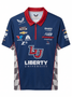 Nascar Hendrick Motorsport Liberty University Team Kit Polo Shirt - Navy Polos Hendrick Motorsport 