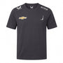 Nascar Spire Motorsports Men's Team T-Shirt - Caviar Black T-shirts Spire Motorsports 