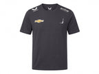 Nascar Spire Motorsports Men's Team T-Shirt - Caviar Black T-shirts Spire Motorsports 