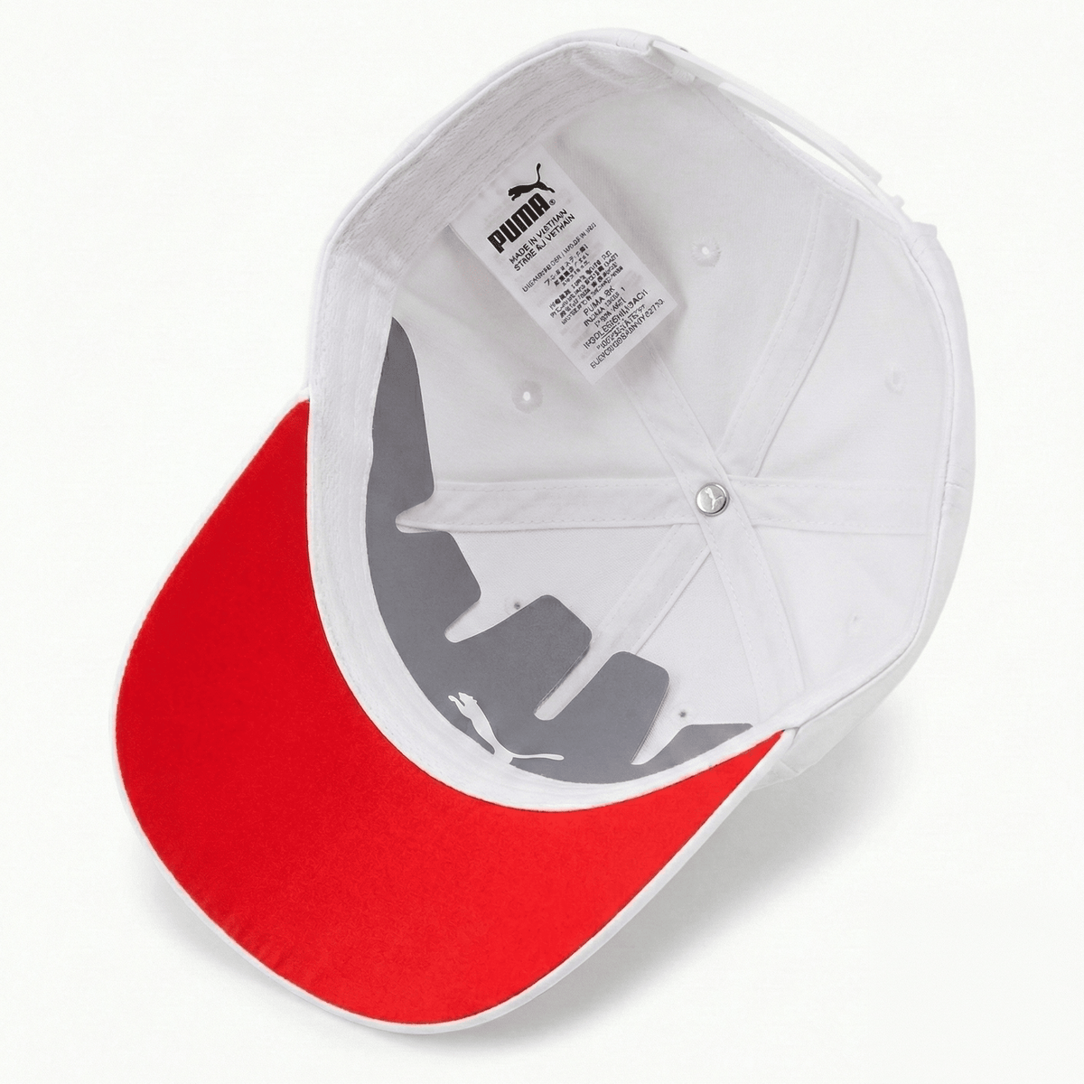 Formula 1 Tech Collection F1 Logo Baseball Hat- Black/Red/White Hats Formula 1 