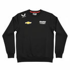 Nascar Hendrick Motorsport Team Brushback Crew Neck Sweatshirt - Black Sweatshirt Hendrick Motorsport 