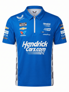 Nascar Hendrick Motorsport Kyle Larson Away Team Kit Polo Shirt - Blue Polos Hendrick Motorsport 