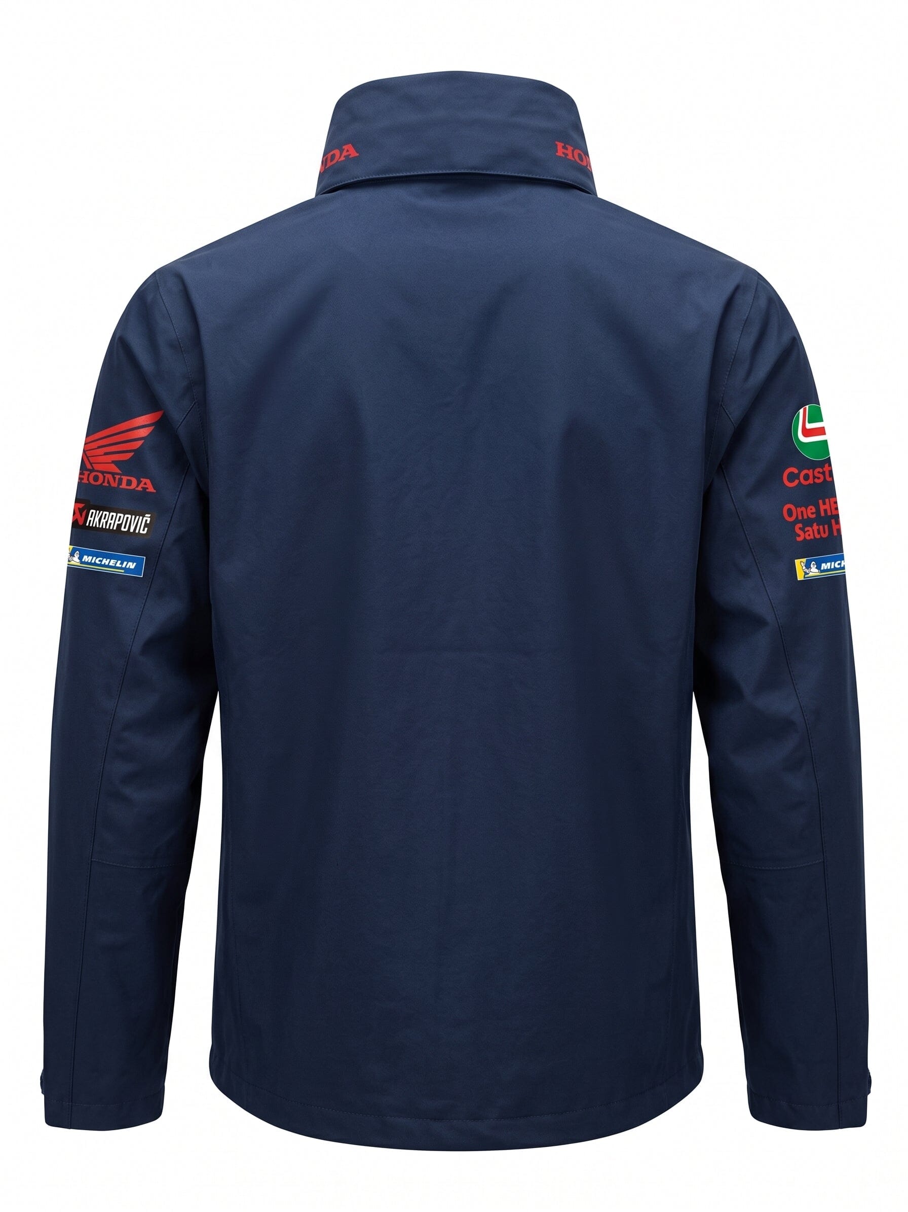 Honda Racing Repsol Team Rain Jacket - Black Iris – CMC Motorsports®