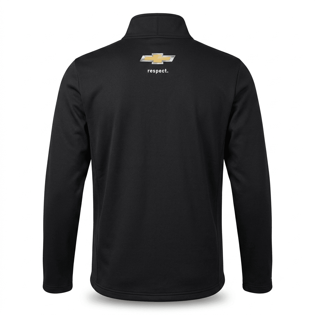 Nascar Spire Motorsport Men's Team Softshell Jacket - Caviar Black Jackets Spire Motorsports 