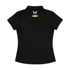 NASCAR Hendrick Motorsport Women's Team Polo Shirt - Caviar Black Polos Hendrick Motorsport 