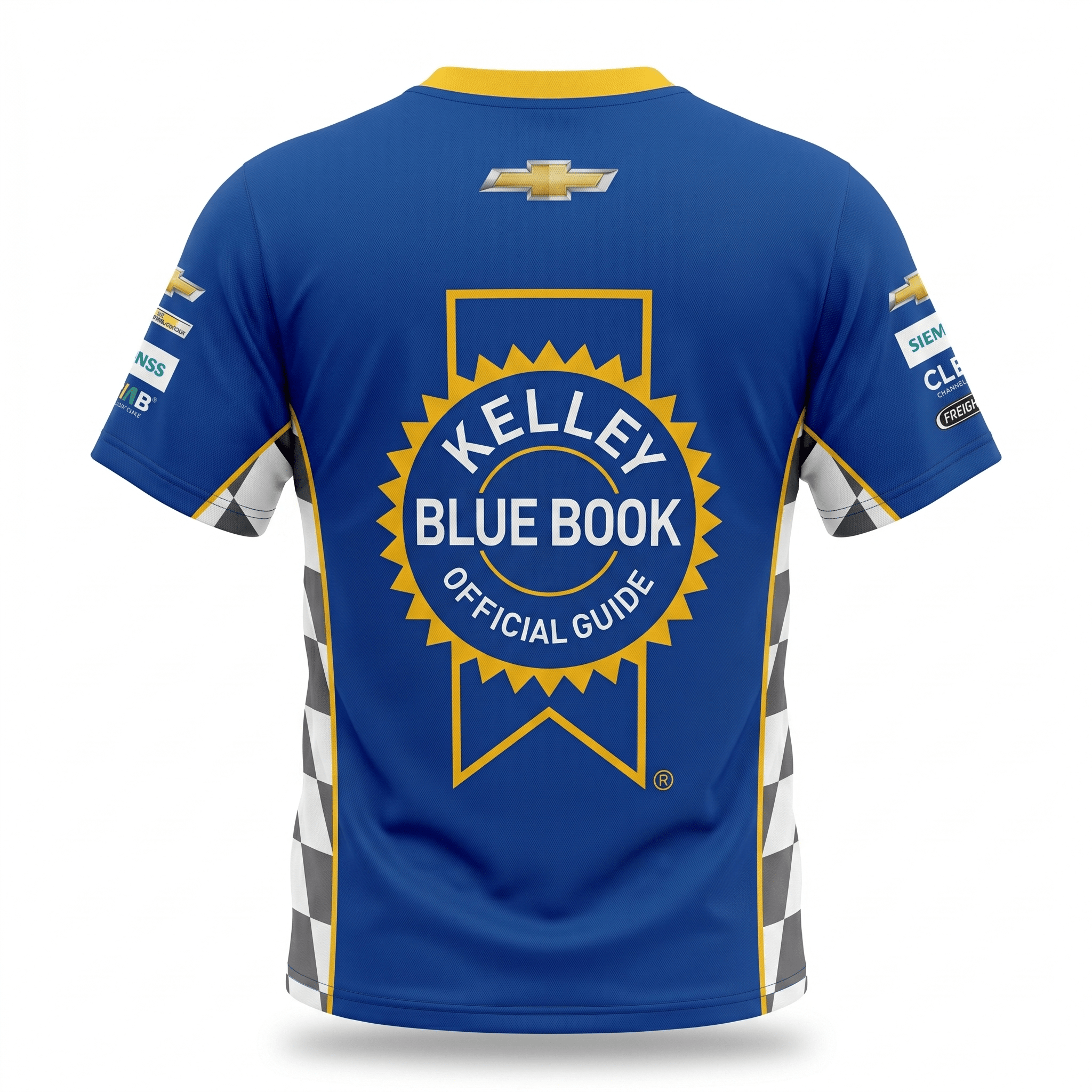 Nascar Hendrick Motorsport Kelly Blue Book Team Kit Polo Shirt - Navy Polos Hendrick Motorsport 