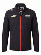 Nascar Hendrick Motorsport Team Rain Jacket - Caviar Black Jackets Hendrick Motorsport 