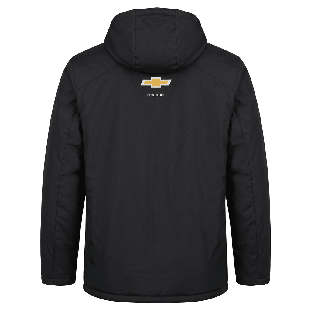 Nascar Spire Motorsport Men's Team Winter Jacket - Caviar Black Jackets Spire Motorsports 