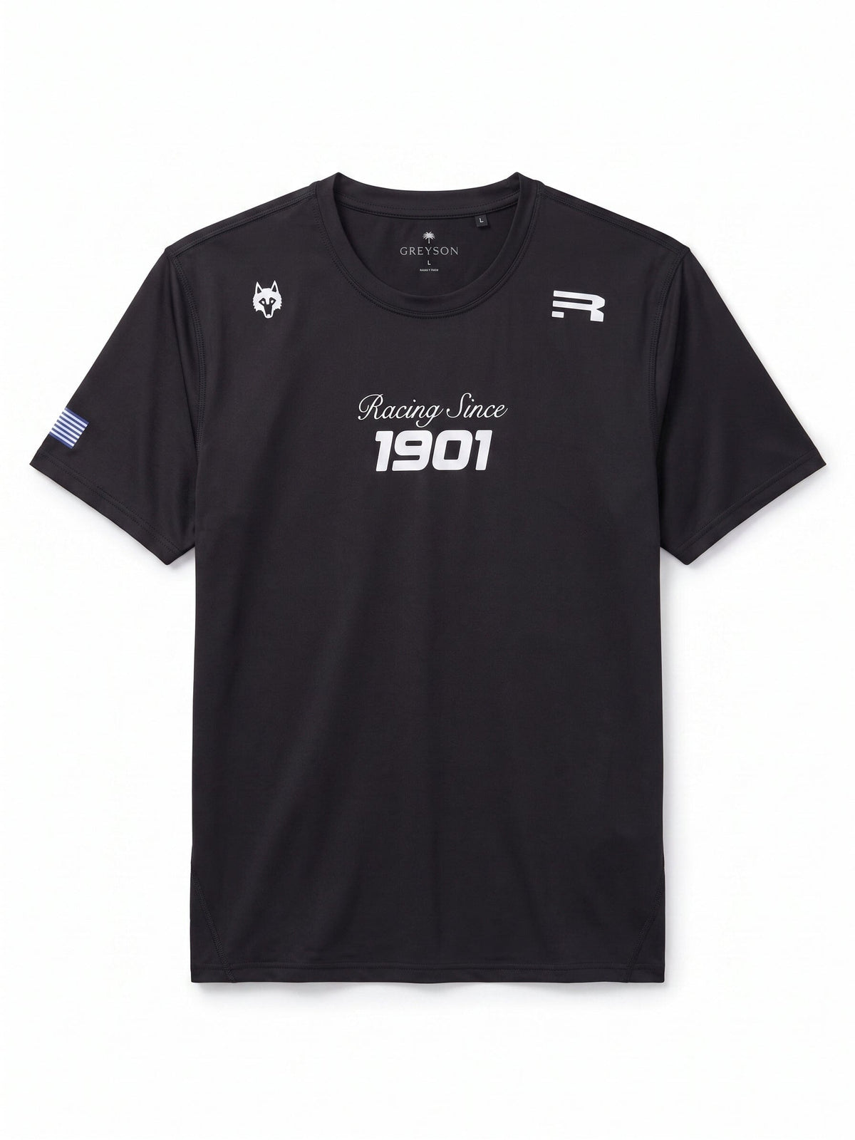 Ford Racing Le Mans x Greyson Men's Guide Sport "1901" T-Shirt - Black T-Shirts Ford Racing Le Mans 