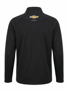 Nascar Spire Motorsport Men's Team 1/4 Zip Pullover - Caviar Black Sweatshirt Spire Motorsports 