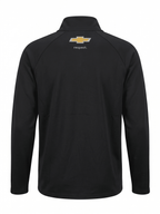 Nascar Spire Motorsport Men's Team 1/4 Zip Pullover - Caviar Black Sweatshirt Spire Motorsports 