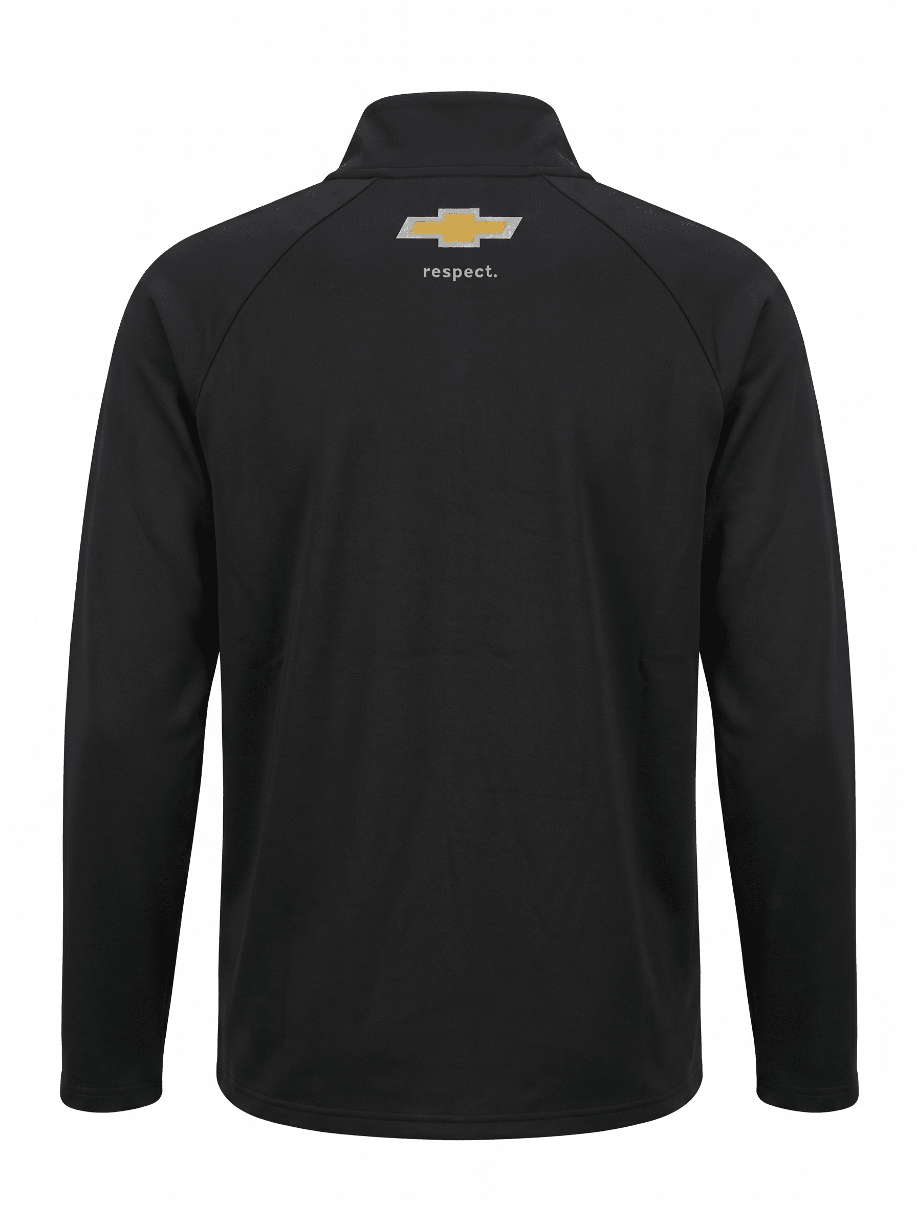 Nascar Spire Motorsport Men's Team 1/4 Zip Pullover - Caviar Black Sweatshirt Spire Motorsports 