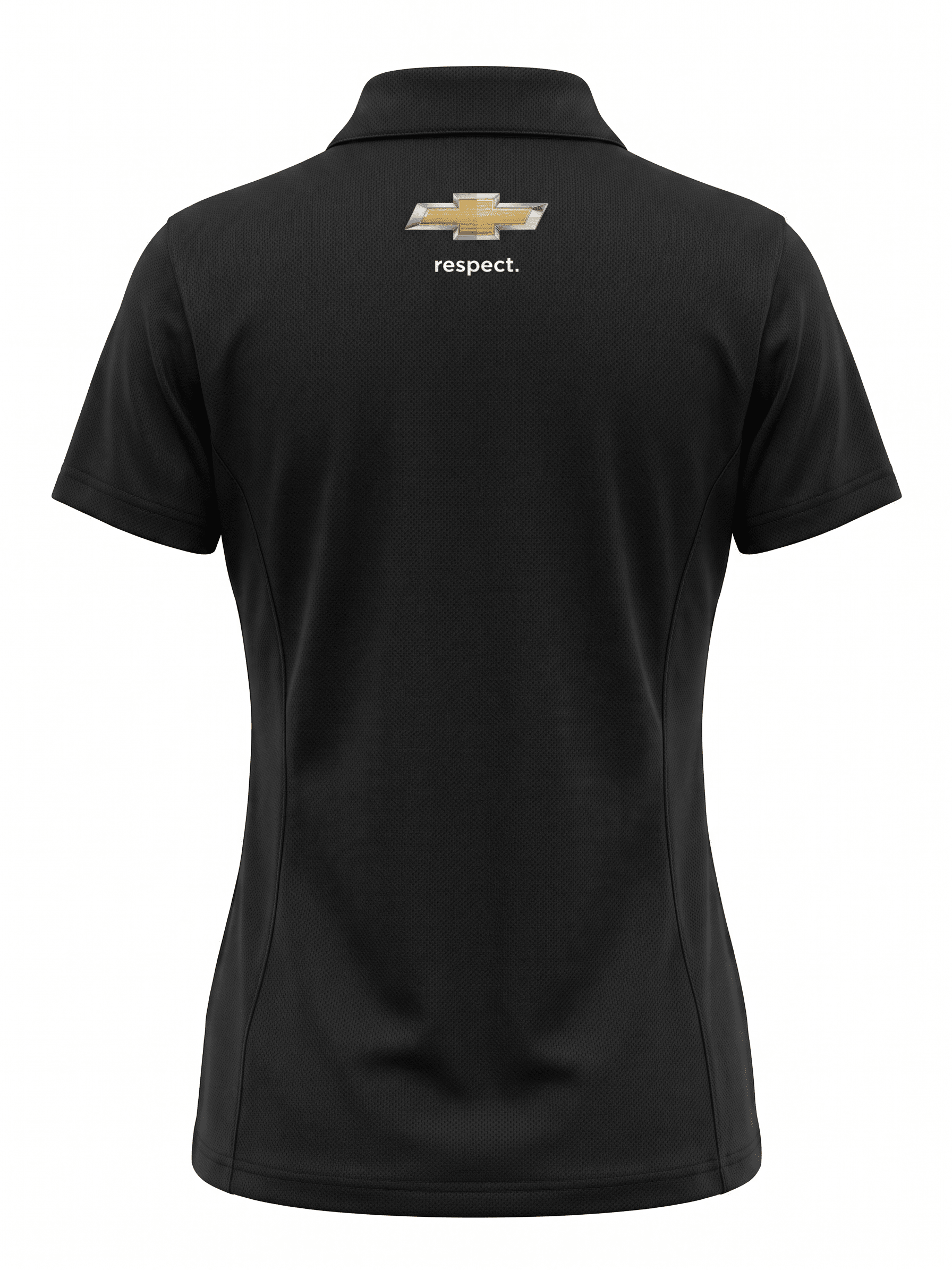 Nascar Spire Motorsport Women's Team Polo Shirt - Caviar Black Polos Spire Motorsports 
