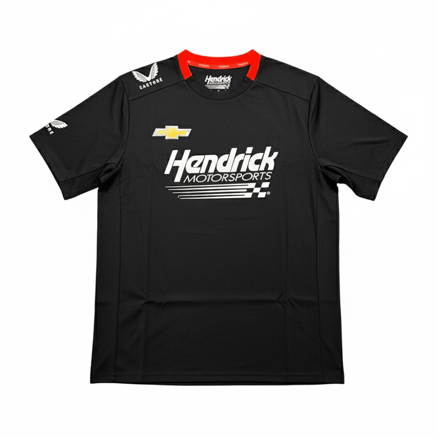 NASCAR Hendrick Motorsport Team T-Shirt - Black T-shirts Hendrick Motorsport 