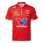 Nascar Hendrick Motorsport Valvoline Team Kit Polo Shirt - Red Polos Hendrick Motorsport 