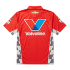 Nascar Hendrick Motorsport Valvoline Team Kit Polo Shirt - Red Polos Hendrick Motorsport 