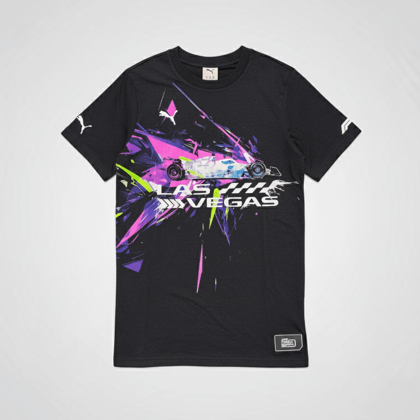 Formula 1 Tech Collection F1 Las Vegas GP T-Shirt - Black T-shirts Formula 1 
