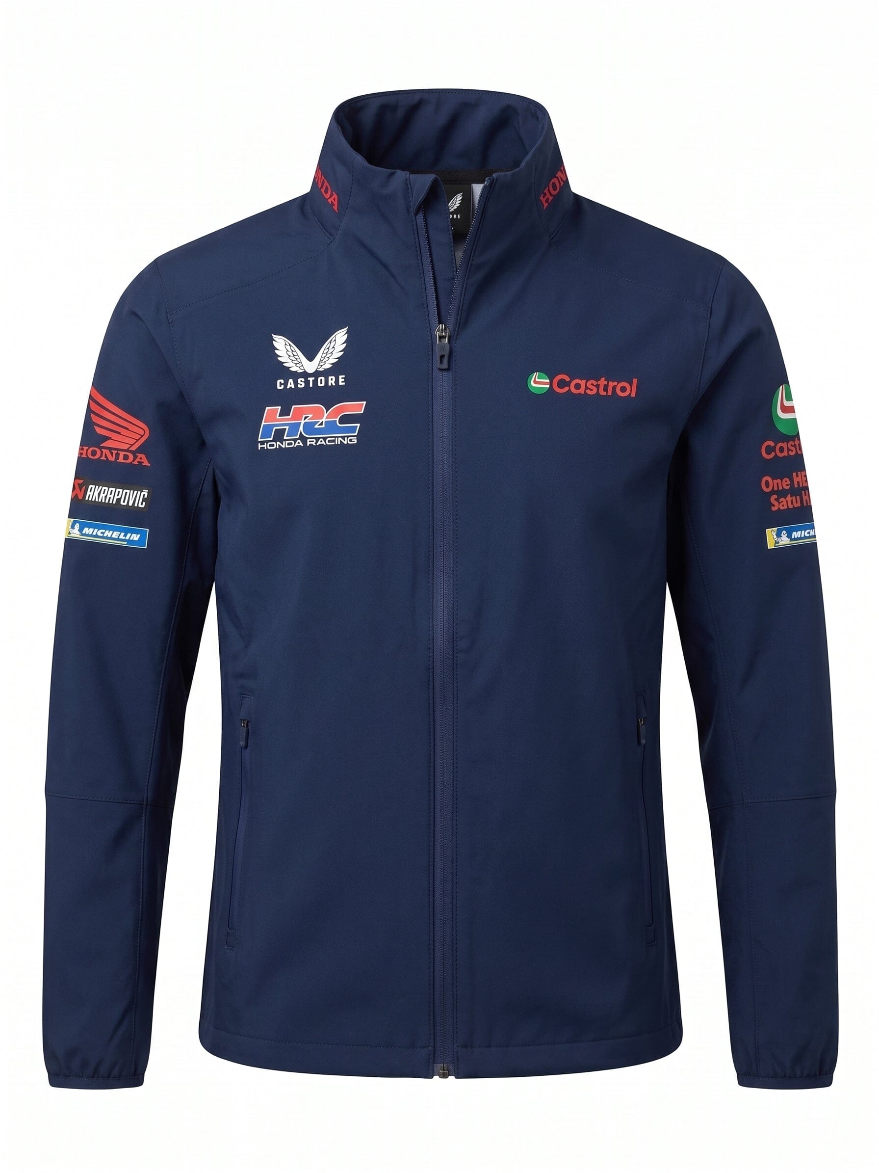 ◉A前c1007 HONDA RACING TEAM ナイロンジャケット L Honda Racing Repsol Team Rain Jacket - Black Iris – CMC Motorsports®