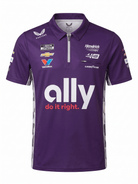 Nascar Hendrick Motorsport Ally Team Kit Polo Shirt - Purple Polos Hendrick Motorsport 