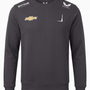 Nascar Spire Men's Motorsports Team Crew Neck Sweatshirt - Caviar Black Sweatshirt Nascar 