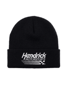 Nascar Hendrick Motorsport Team Beanie - Caviar Black Hats Hendrick Motorsport 