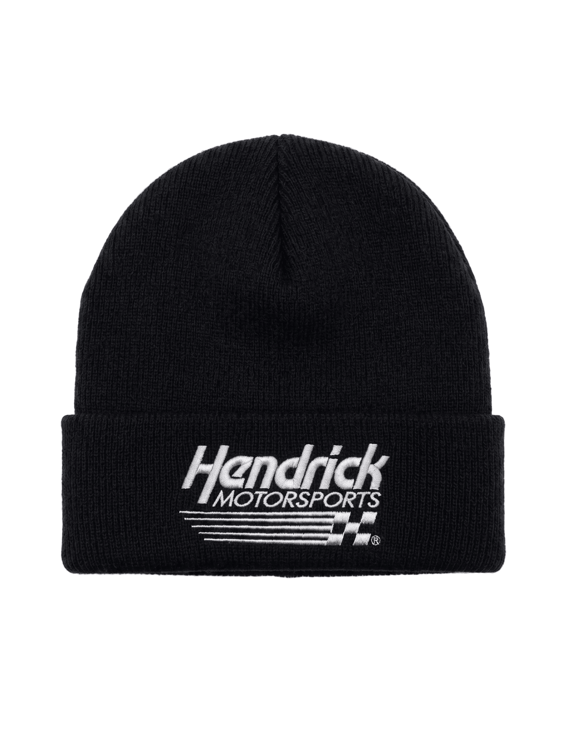 Nascar Hendrick Motorsport Team Beanie - Caviar Black Hats Hendrick Motorsport 